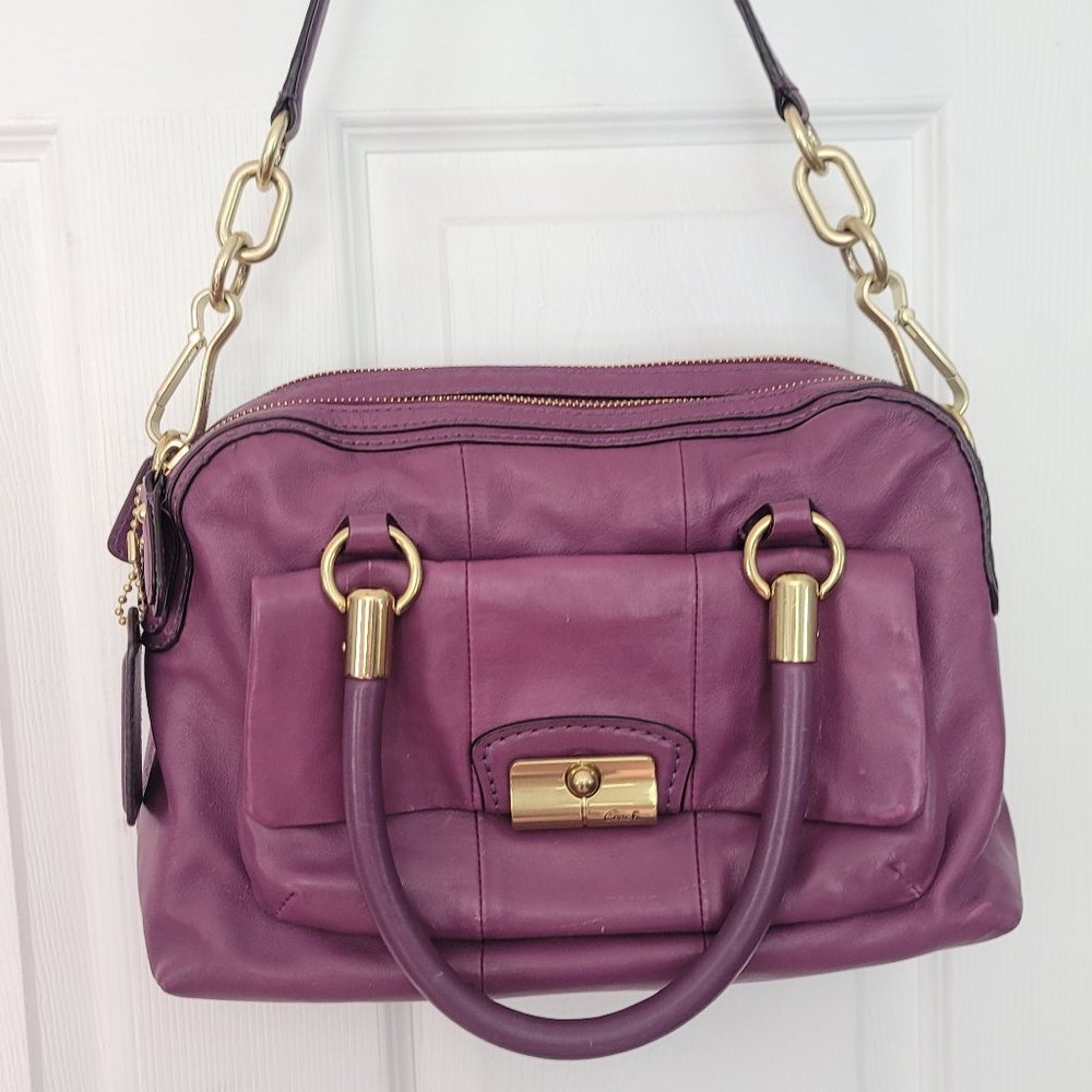 Coach Handbag Purple